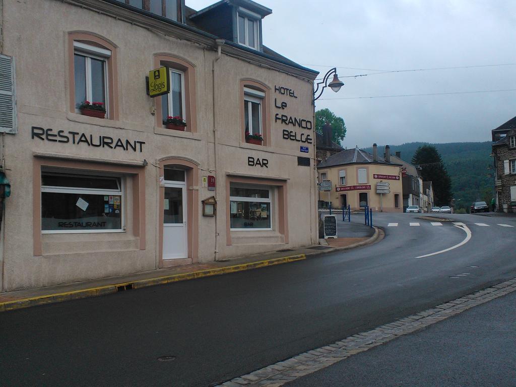 Hotel Logis Le Franco Belge Monthermé Exterior foto